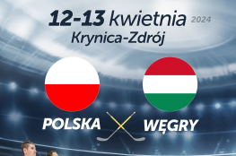 Krynica-Zdrój Wydarzenie Hokej Mecz reprezentacji Polska - Węgry w hokeju 